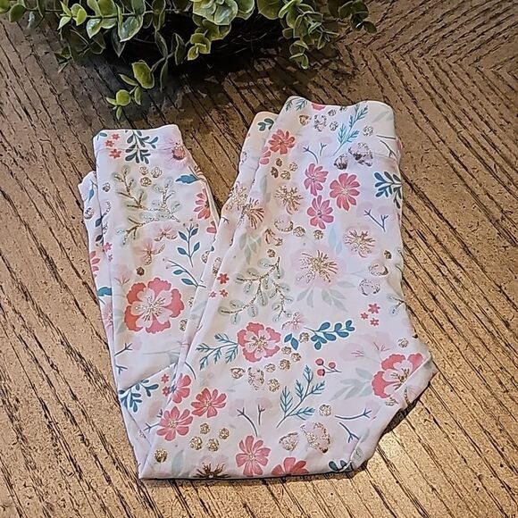 Floral leggings size 3-4T Tommy Bahama - Picture 8 of 8